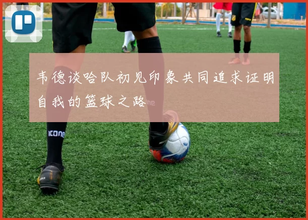 韦德谈哈队初见印象共同追求证明自我的篮球之路